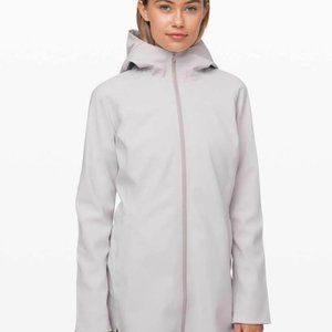 Lululemon Glyde Along Soft Shell Rain Jacket